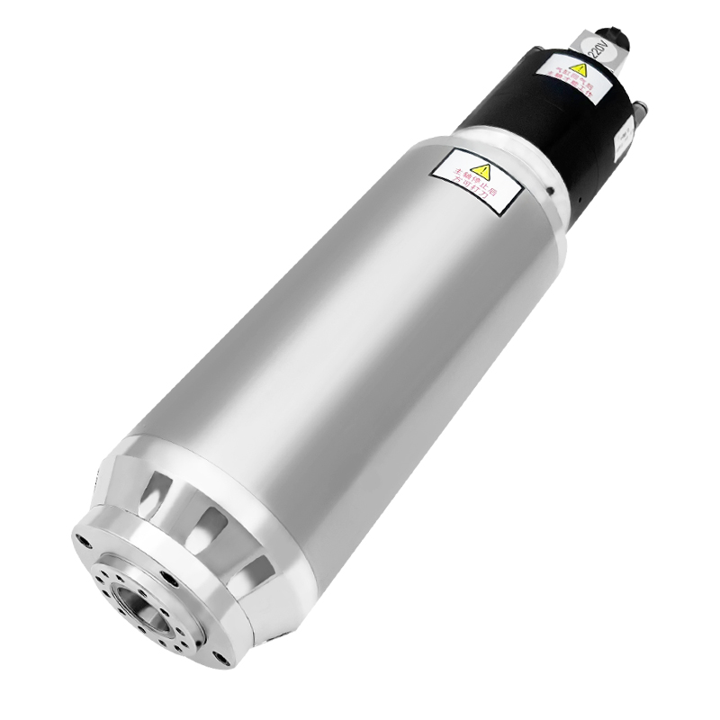 雕刻机主轴电机主轴BT30 7.5kw水冷直径125mm电机高速电主轴动力