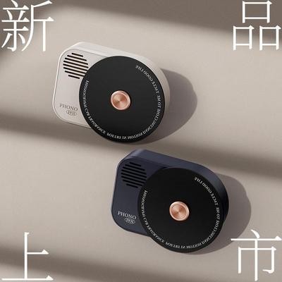 唱片机车载香薰出风口装饰汽车空调风口扩香器自加香水汽车内摆件