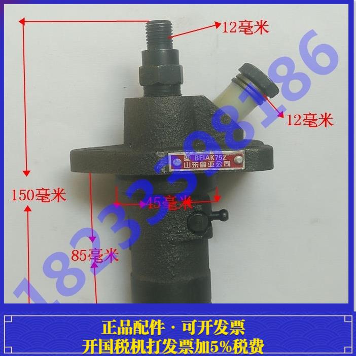常柴常发峨嵋水冷单缸柴油机配件喷油泵柱塞总成*