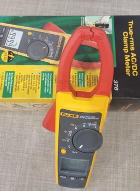 FLUKE福禄克F373 374 375 376FC高精度真有效值交直流数字钳形表