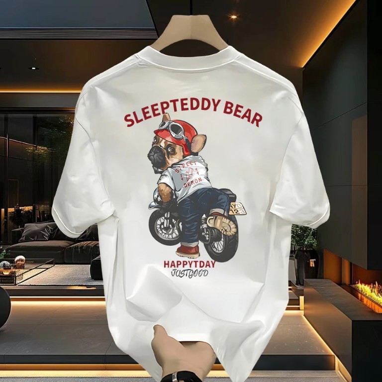 搞钱做慈善~加肥加大码300斤纯棉短袖T恤男夏季复古宽松半袖上衣