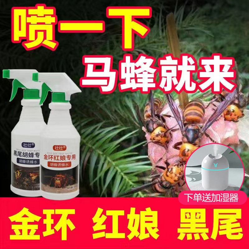 马蜂诱蜂水野外招胡蜂引蜂水金环蜂红娘蜂大黑蜂黑尾蜂黄腰壮壮怎么样,好用不?