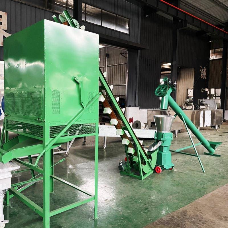 动物猪饲料颗粒机非洲鸡鸭精饲料颗粒机兔子青草饲料颗粒机