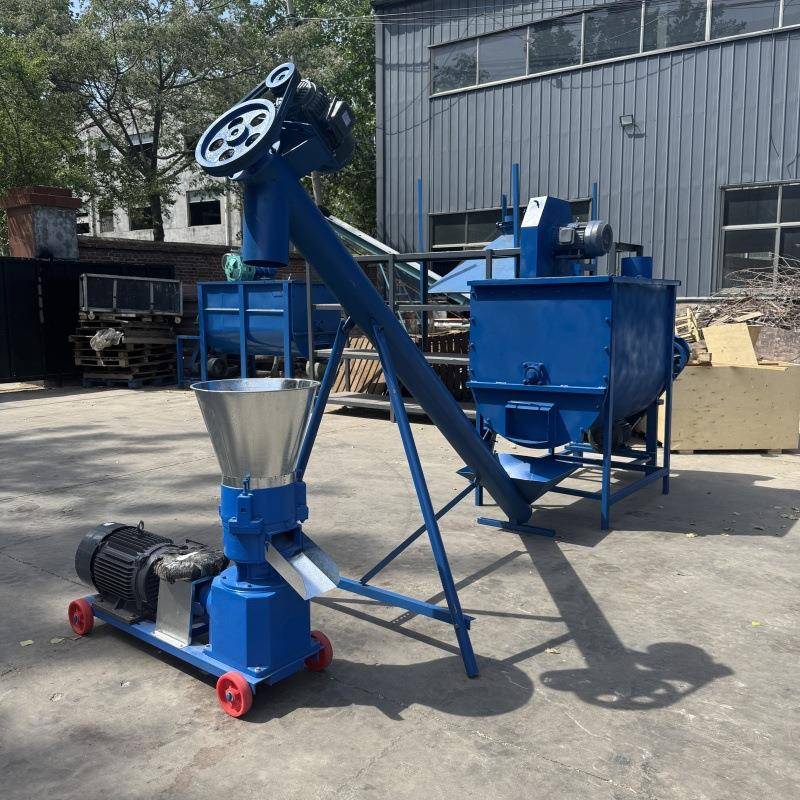 出口160型饲料颗粒机鸡鸭鹅饲料颗粒机精饲料兔子饲料颗粒机