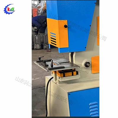 电动液压槽钢角钢冲孔机全自动立式不锈钢冲口机护栏货架打孔机