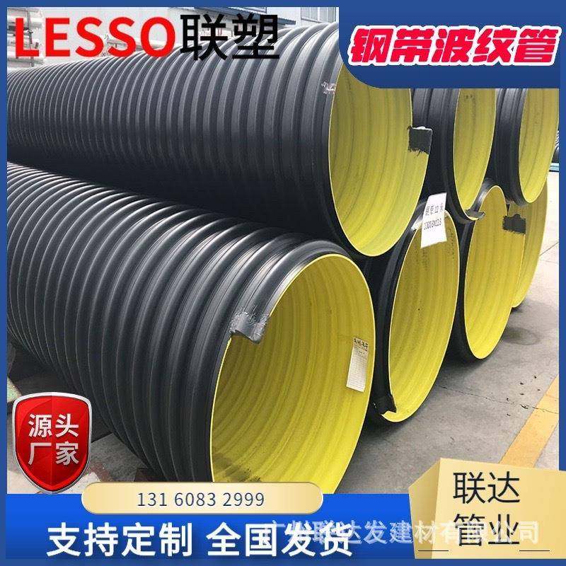 供应聚乙烯工业市政下水道hdpe排污管钢带增强PE螺旋双壁波纹管,橡塑材料及制品,HDPE波纹管,淘宝优惠券,粉丝福利购,淘宝优惠卷