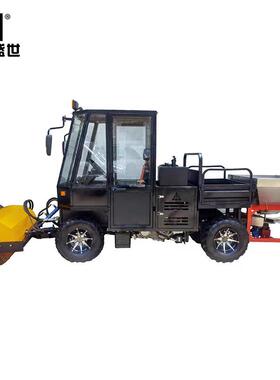 商用驾驶式扫雪机工厂物业小区道路扫雪清雪车DJ-18XD