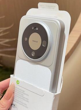 适用华为mate80promax手机壳新款huawei月光白色mt70air素皮纹拼接电镀银防摔硬壳超薄magsafe磁吸充电保护套