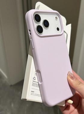 进口材料真液态硅胶适用于小米17Promax手机壳xiaomi15spro新款14ultra豆紫色13t红米k80防摔redminote15保护