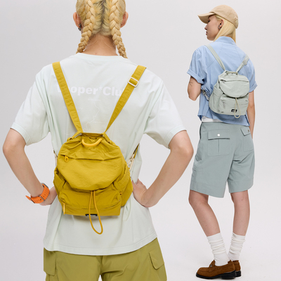 大容量斜挎包两用双肩包通勤旅行