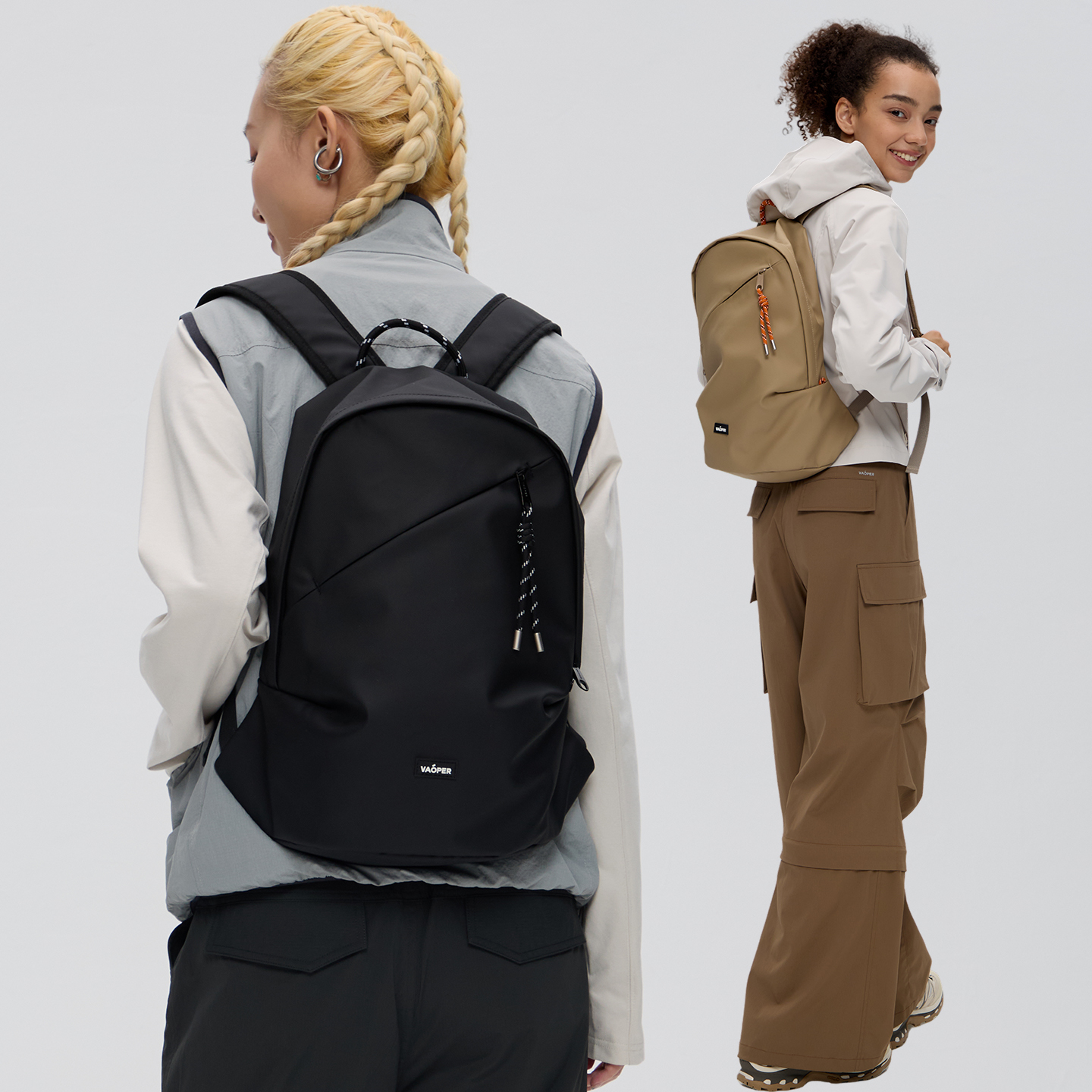 VAOPER简约户外双肩包