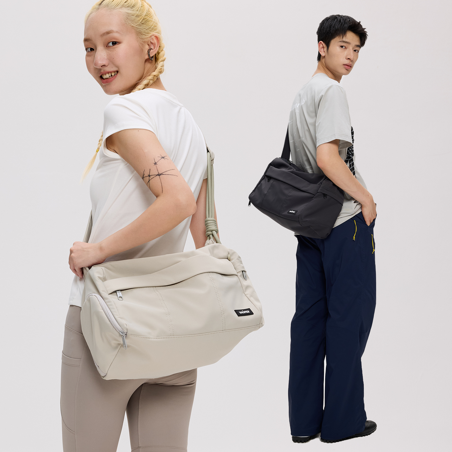 独立鞋仓大容量健身包行李箱插袋