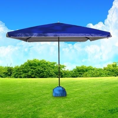 大号防晒商用遮阳太阳伞长方形折叠摆摊防雨四方庭院户外雨伞3米