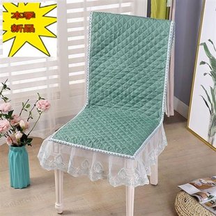 一体垫茶几布椅子套罩现 餐桌椅套家用椅子套桌布餐椅垫中式 欧式