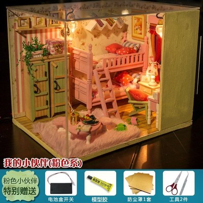 小房子大创意模型玩具屋木质制作手工小屋子房屋成人拼装别墅diy