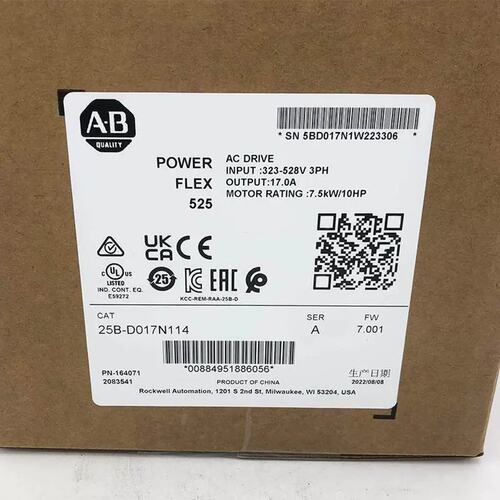 议价25B-D017N114变频器Allen-Bradley25BD017N114