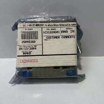 议价inghouse Ovation 1C31224G01 Analog Input Module