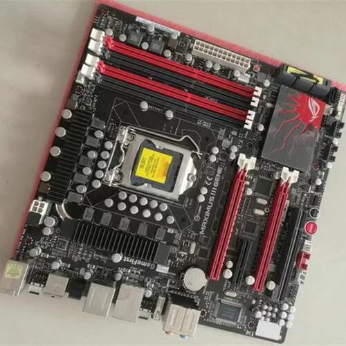 议价库存没上过机 Maximus III ne M3G 1156 主板 P55 玩家国度