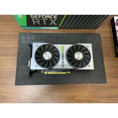 议价玩家自用!公版RTX2060super 8G 瓦斯灶!原盒原
