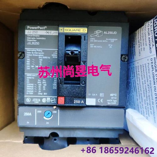 议价SQUARE D JJL26250 JJ250 AL250JD议价$