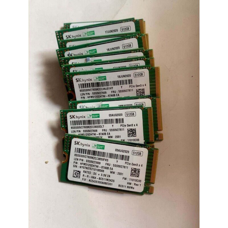 议价议价海力士BC511 512G M22242 PCIE30接口