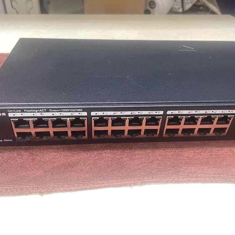 议价睿易RG-ES224GC全千兆24口web管理交换机