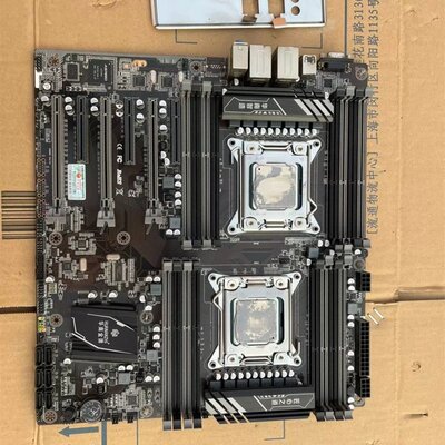 议价议价华南金牌X79-16D双路主板功能正常性能稳定议价