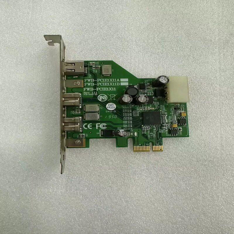 议价FWB-PCIE1X11A 1394B采集卡实物图(崽崽配件）图片
