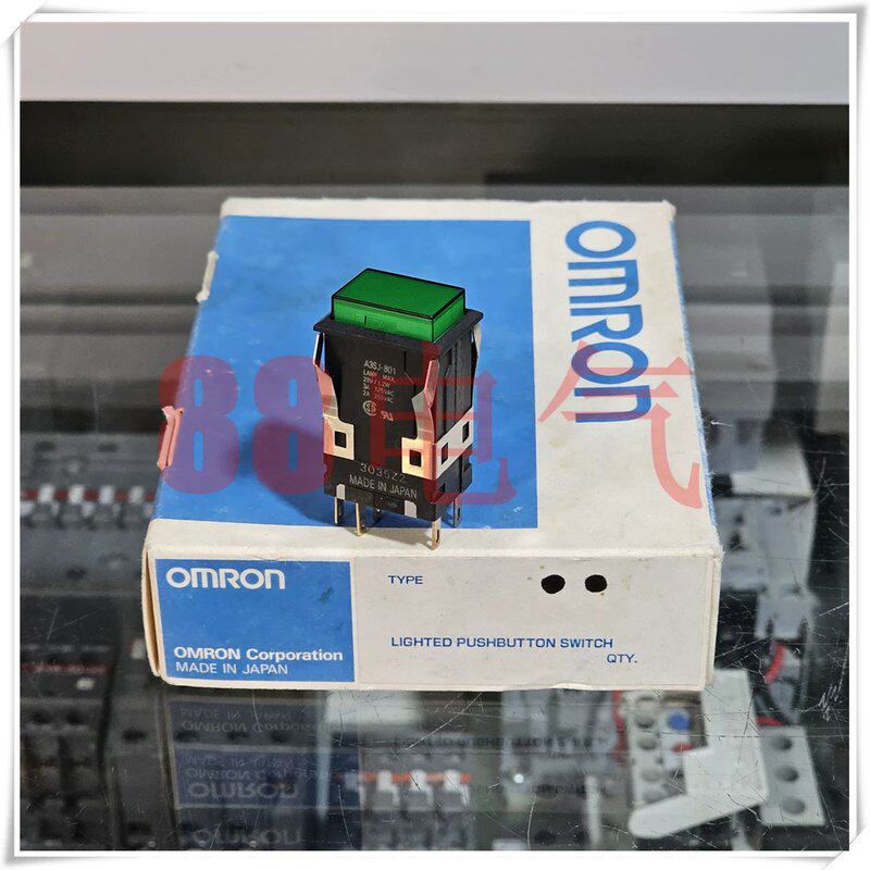 议价售罄-正品() A3SJ-801 绿色按键开关按钮