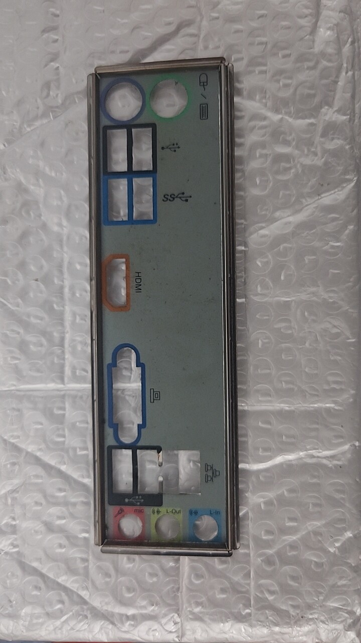 MSI微星ZH77A-G41 二手电脑主板挡板