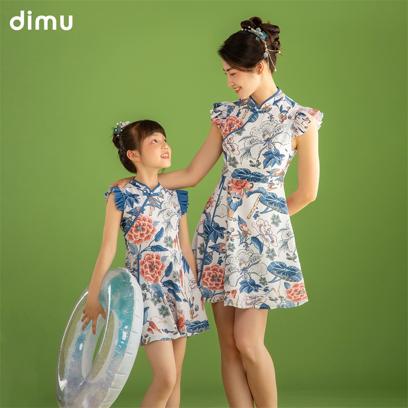 笛牧兒童連體泳衣贈送運費險