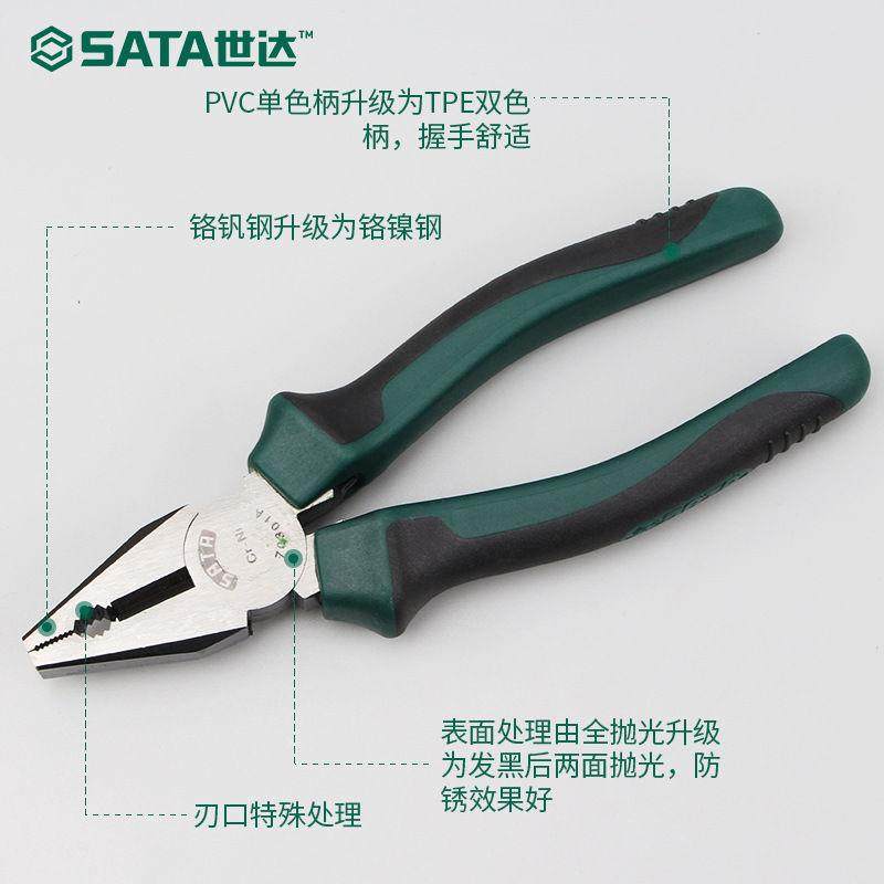 老虎钳子钢丝钳五金工具电工尖嘴钳斜口钳多功能寸寸工业级,五金/工具,钢丝钳,淘宝优惠券,粉丝福利购,淘宝优惠卷