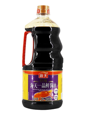 海天炒菜家庭装一品鲜酱油特级