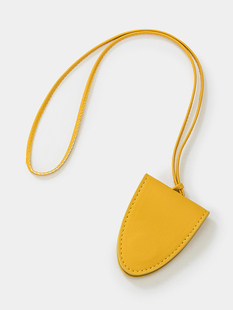 欧美大牌风新款女士包包专用皮挂件适用于戈雅包平纹牛皮眼镜夹