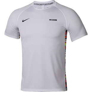 NIKE/耐克MERC LOGO训练短袖热身服童款AQ3310-100