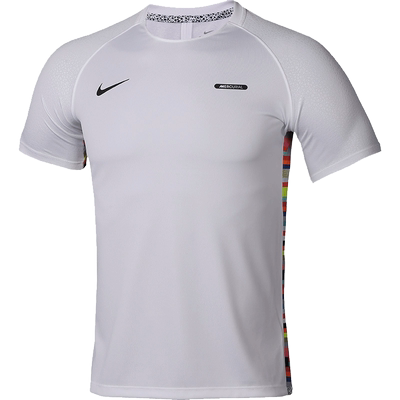NIKE/耐克MERC LOGO训练短袖热身服童款AQ3310-100