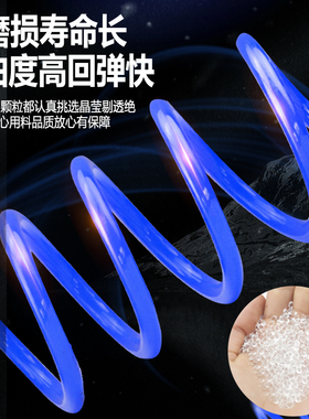 PU弹簧气管软管8mm6 10 1z2 螺旋伸缩管空压机气动高压风管带接头