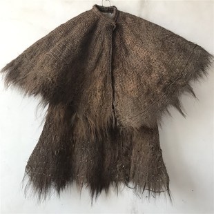 民俗怀旧老物件蓑衣斗笠鱼u篓水壶农家院装饰摆件旧社会老货收藏