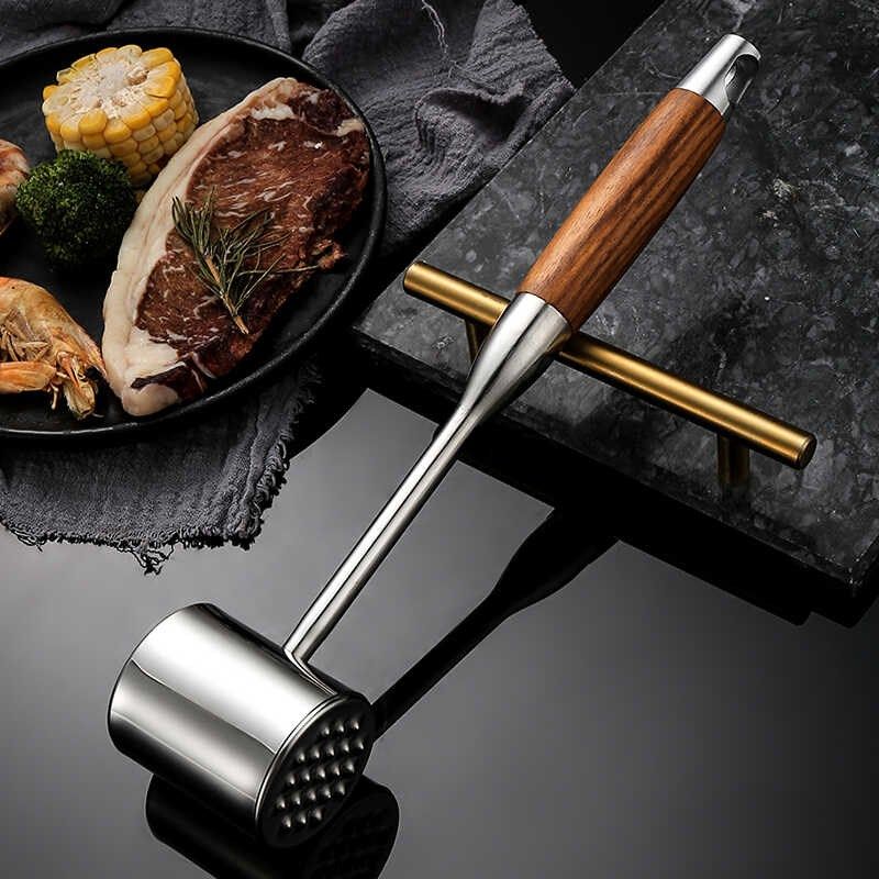 不锈钢松肉锤牛排锤子断筋器家用打嫩肉针敲牛肉V锤拍肉锤工具,厨房/烹饪用具,敲肉锤,淘宝优惠券,粉丝福利购,淘宝优惠卷