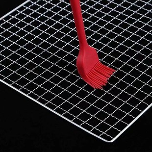 烧烤网粗丝网格烧烤网片长方形烧烤铁架子网N一次性烧烤铁丝网镀