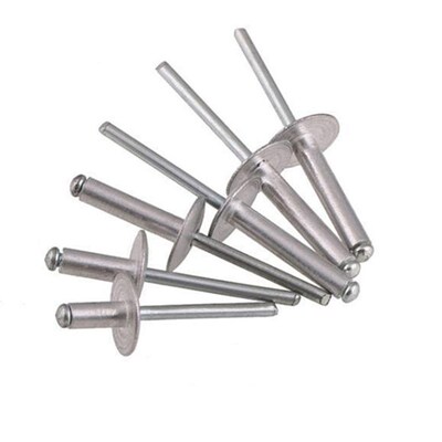 大帽檐铝制抽芯铆钉 M4/M5大铝大帽头拉卯N钉汽车铆钉装潢钉铝拉