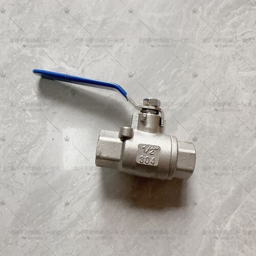 304/316Lh二片式内螺纹/丝扣高温高压球阀Q11F-64P两片式2000WOG