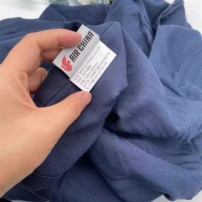 国航经济舱毛毯120*160盖毯办公午休车上用毛V毯披肩柔软保暖