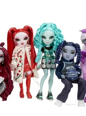 正版Rainbow High彩虹高中惊喜娃娃时装大姐姐换装玩偶女孩玩具礼
