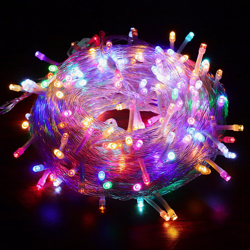 led彩灯闪灯串灯满天星氛围