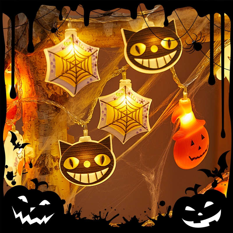 halloween万圣节派对卡通背景墙