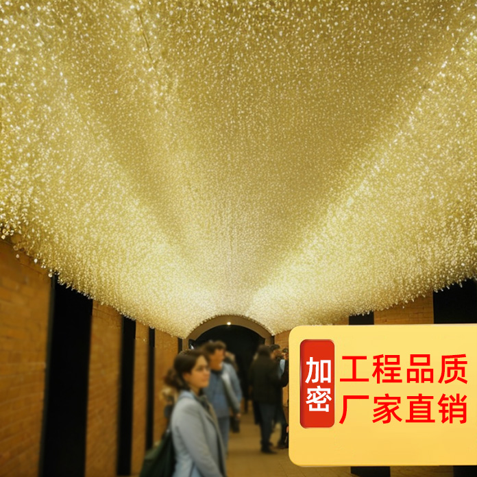 led彩灯闪灯串灯满天星瀑布窗帘