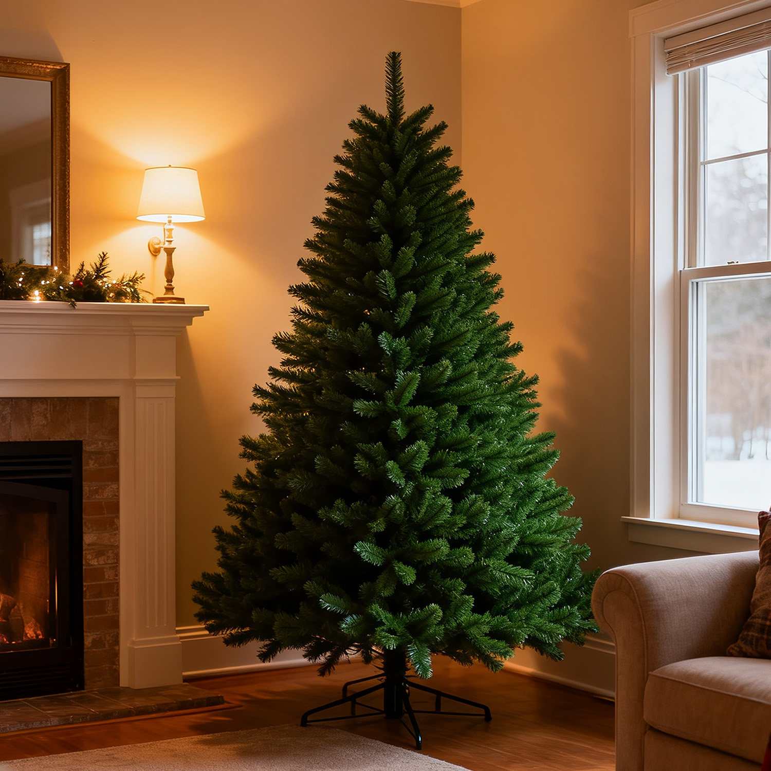 圣诞pvc仿真圣诞树装饰品家用摆件客厅场景布置氛围道具ins风网红