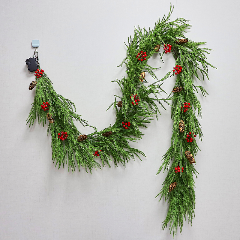 圣诞节装饰藤条圣诞树摆件落地