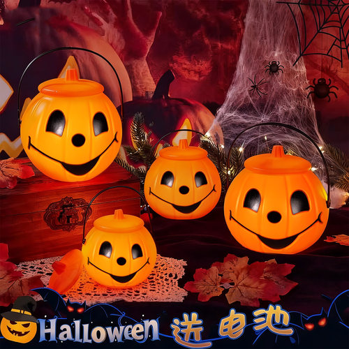 手提场景布置橱窗鬼节挂件南瓜灯